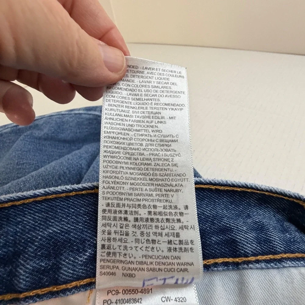 Levi's 550 Men's Relaxed Fit Blue Jeans Stonewash Blue 42X30‎